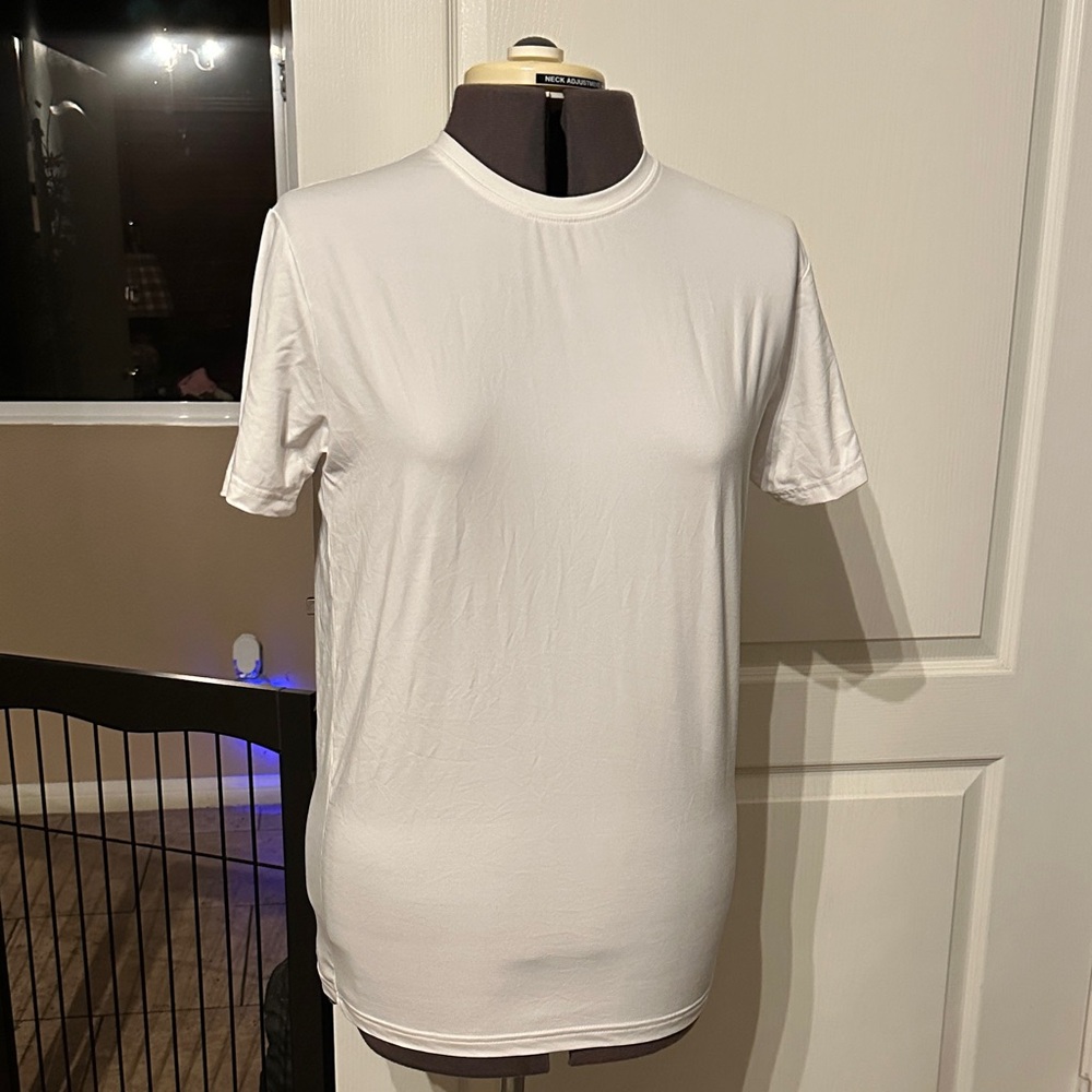 32 Degrees Men's Classic White Short Sleeve Tee